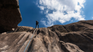 Rappel e escalada em SP.